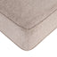 Sofa Tudor mocca boldweave 1-seater movable backrest