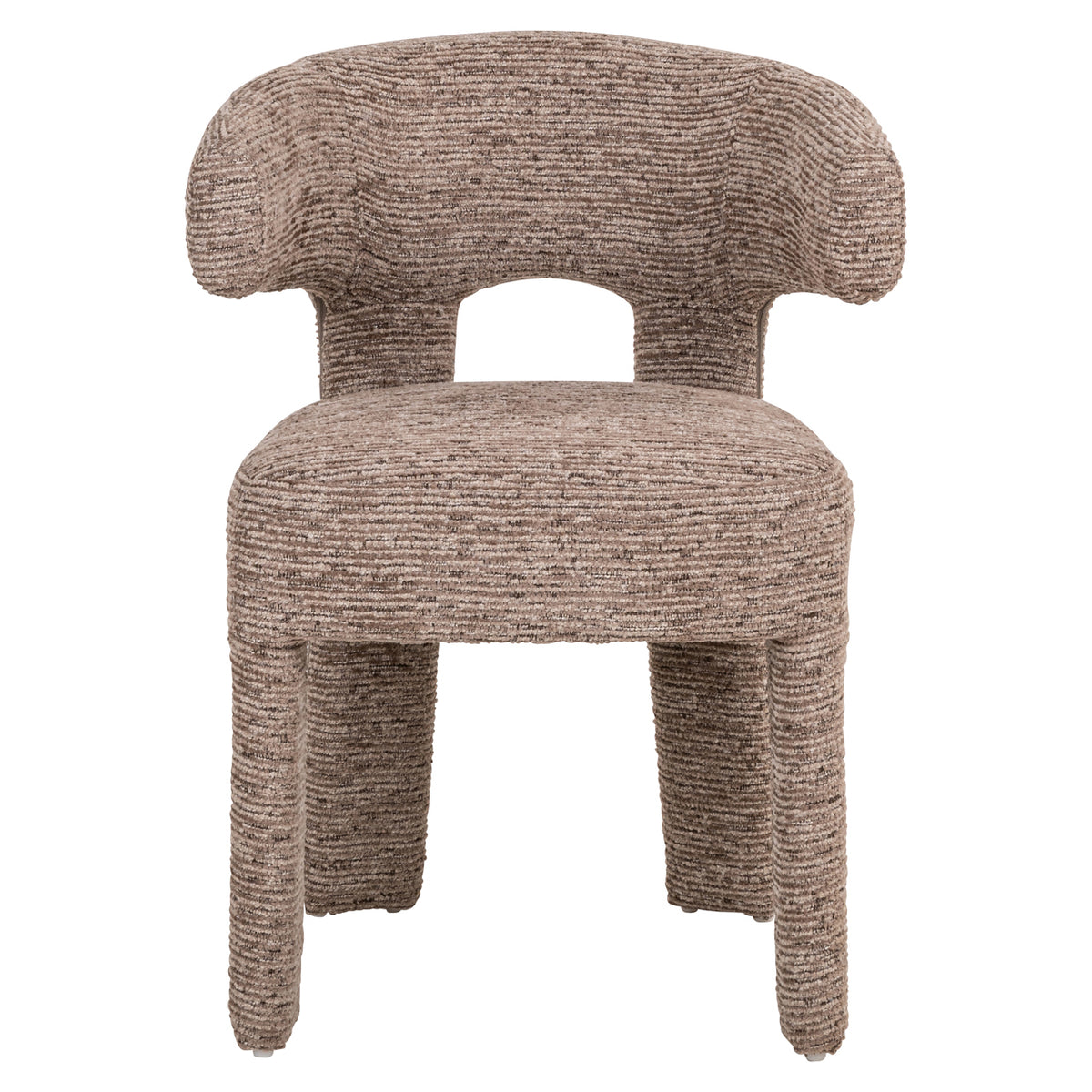 Dining chair Nerio mocca linear