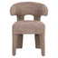 Dining chair Nerio mocca linear