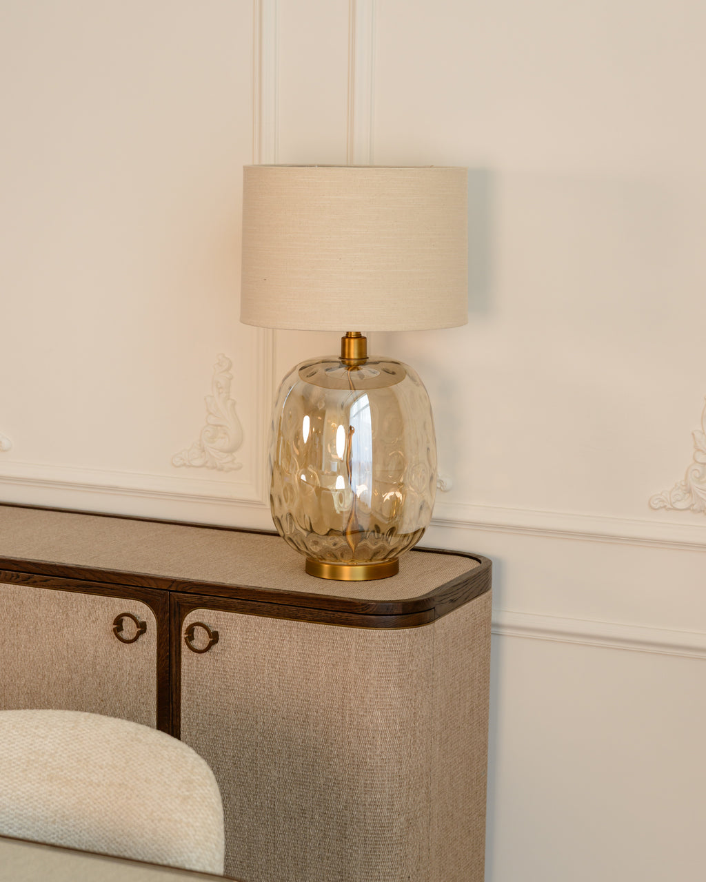 Table lamp Ember amber