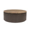 Coffee table Russo brown 90Ø