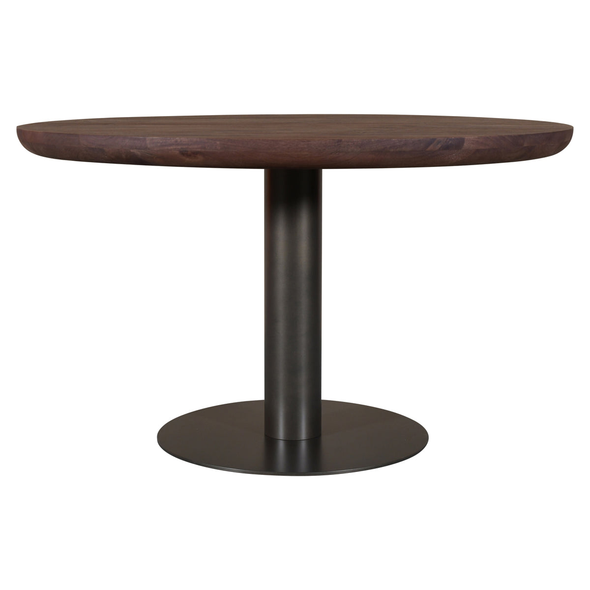Dining table Baldwin spicebrown 130Ø