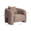 Lounge chair Tuscany mocca chunky