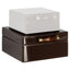 Storage box Echo dark brown large