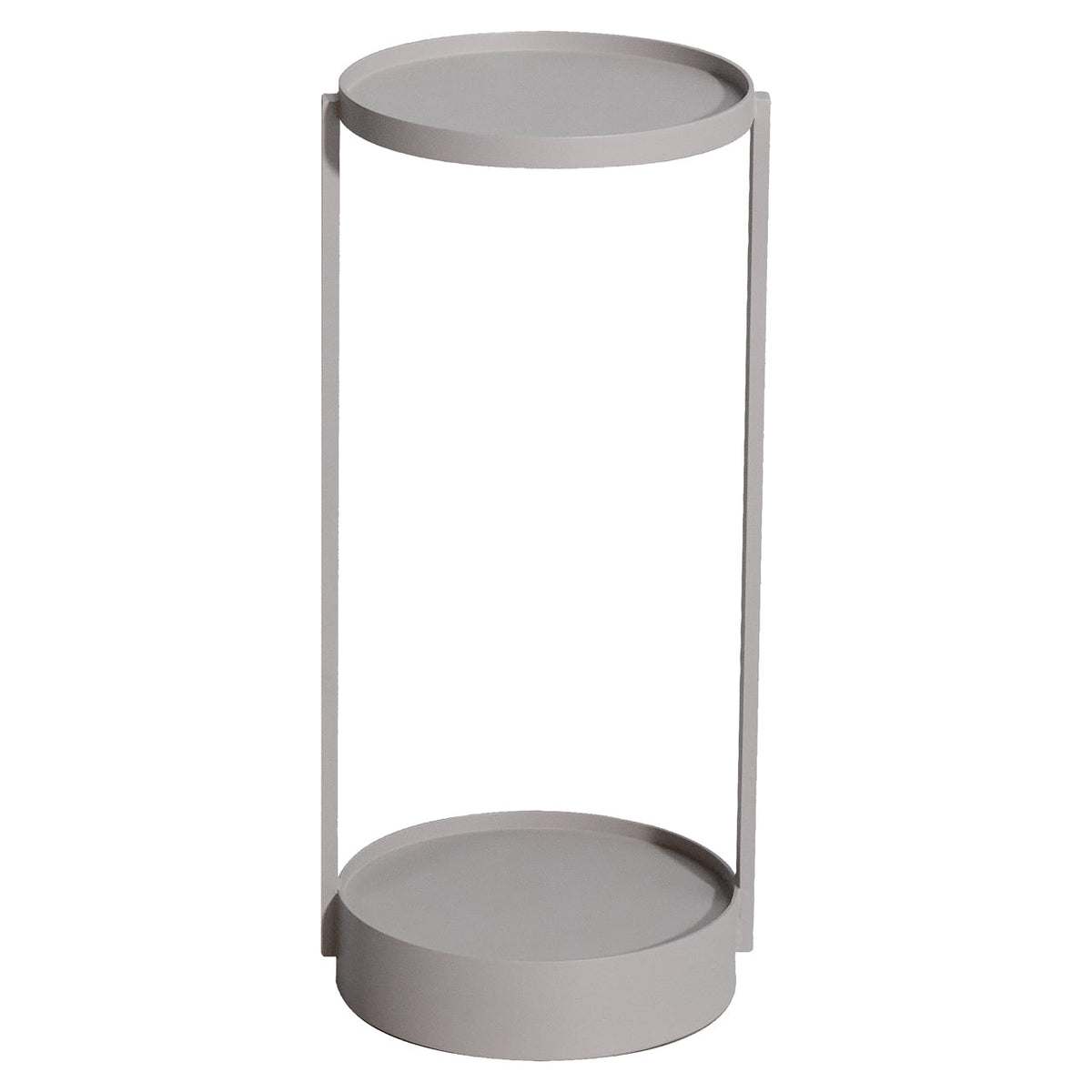 Outdoor end table Reed light beige 