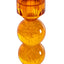 Candle holder Raylan orange small