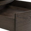 Coffee table Langford brown 90Ø 1-drawer