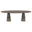 Dining table Harper Smoked charchoal
