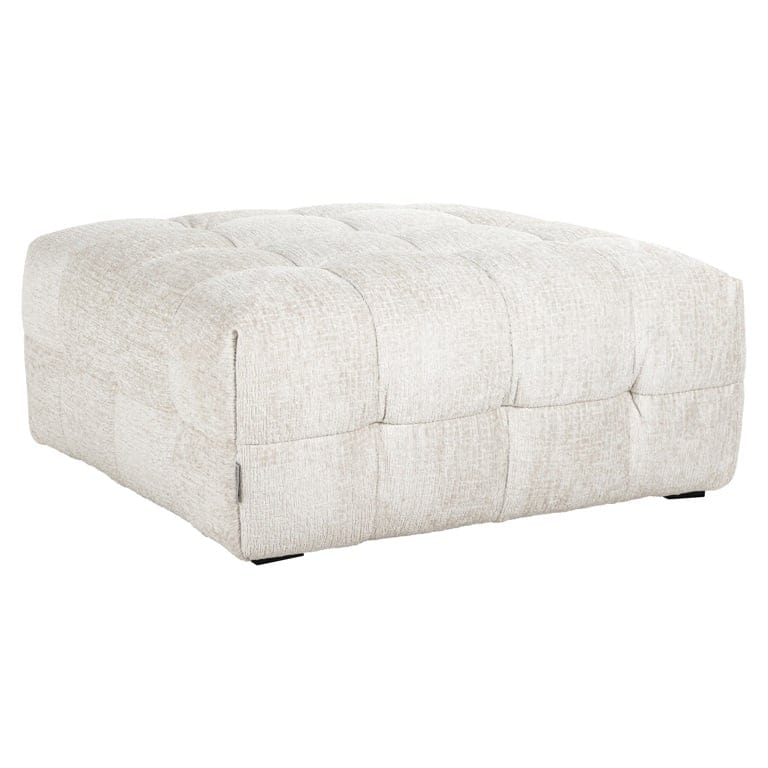 Pouffe Merrol cream fusion fire retardant (FR-Fusion 02 Cream)