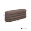 Pouffe & Footstool Camille brown chunky