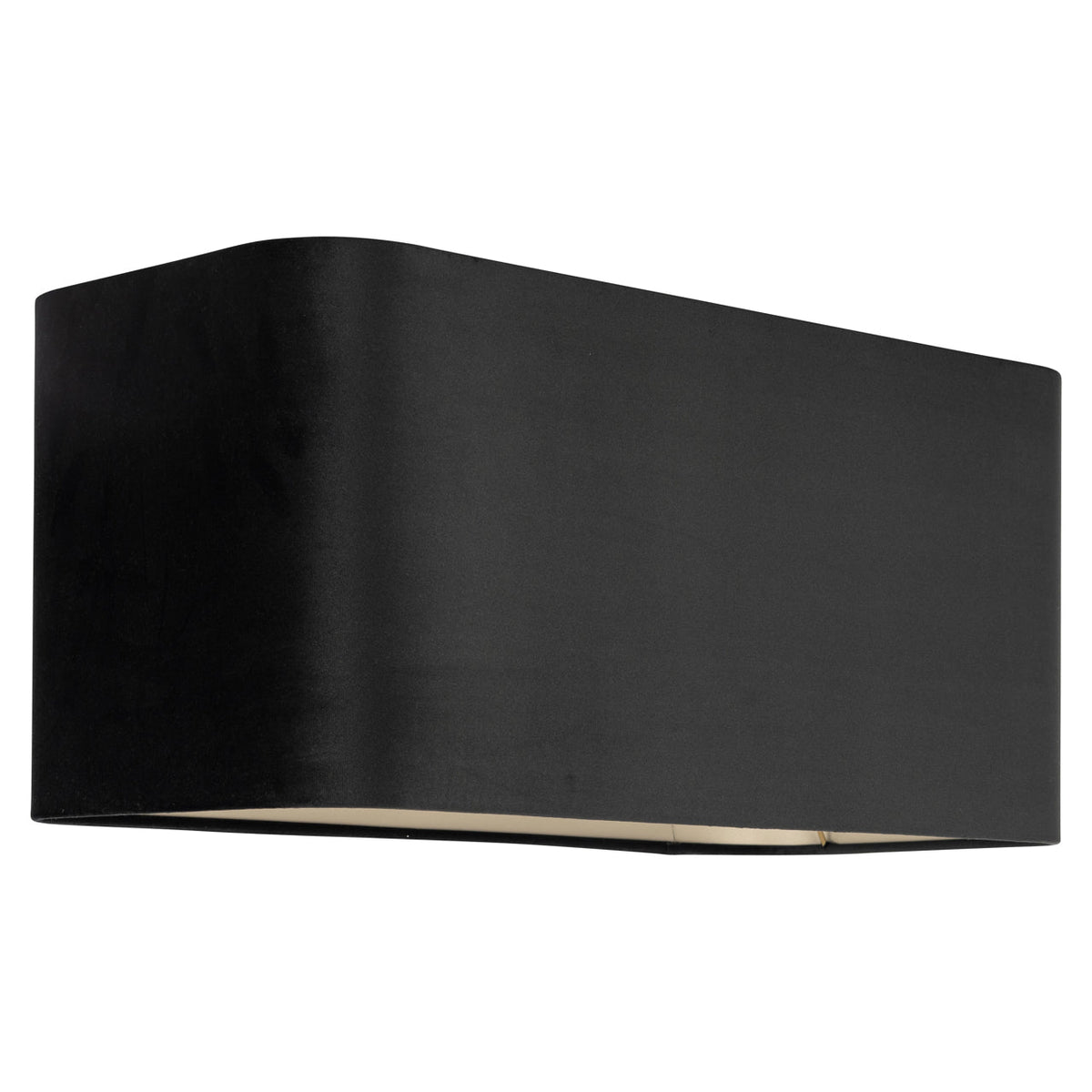Lampshade Maddy black rectangular