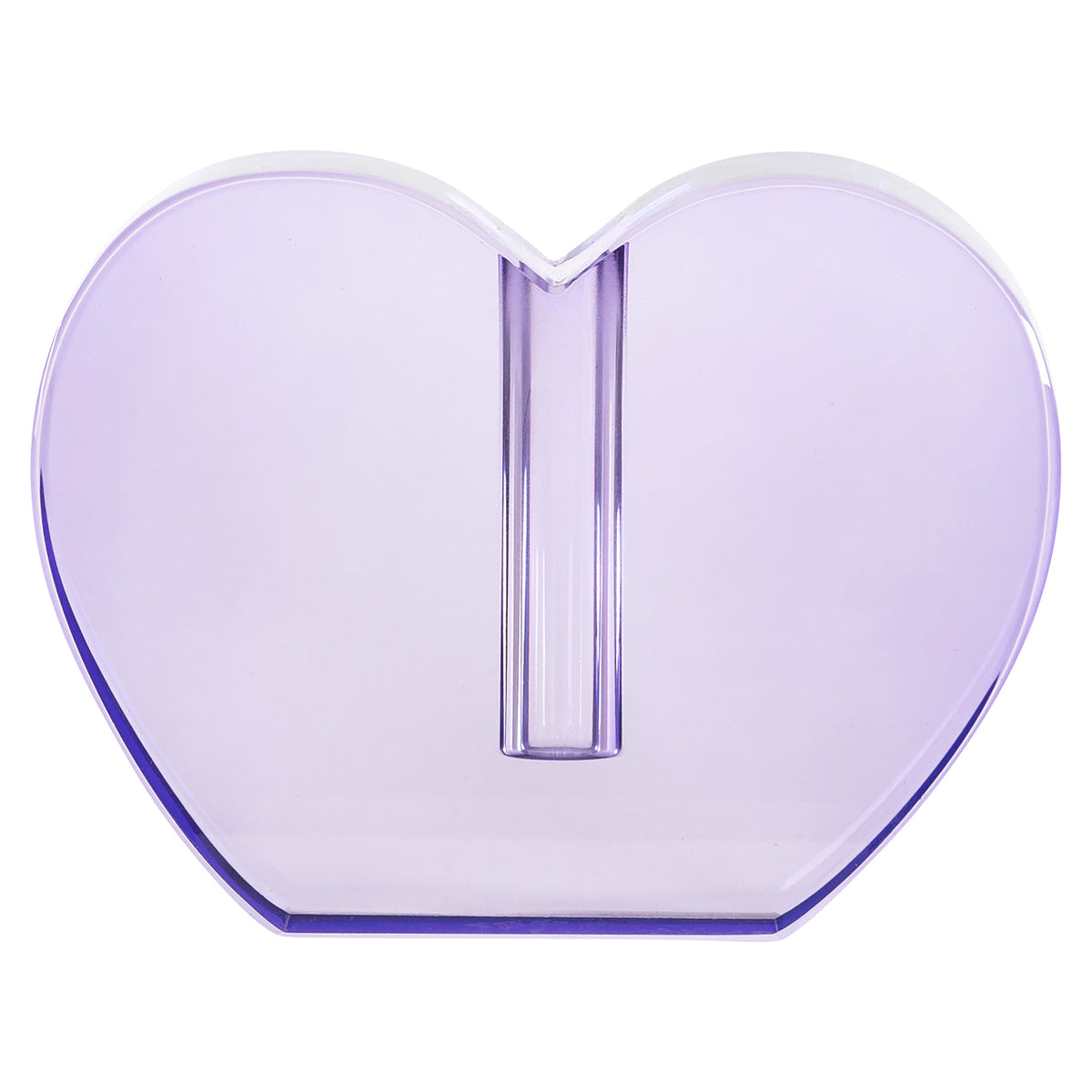 Candle holder Tanna purple