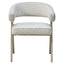 Outdoor dining chair Catalan ecru