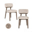 Dining chair Basker natural linear (Set of 2)
