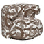 Lounge chair Talley brown nature swivel