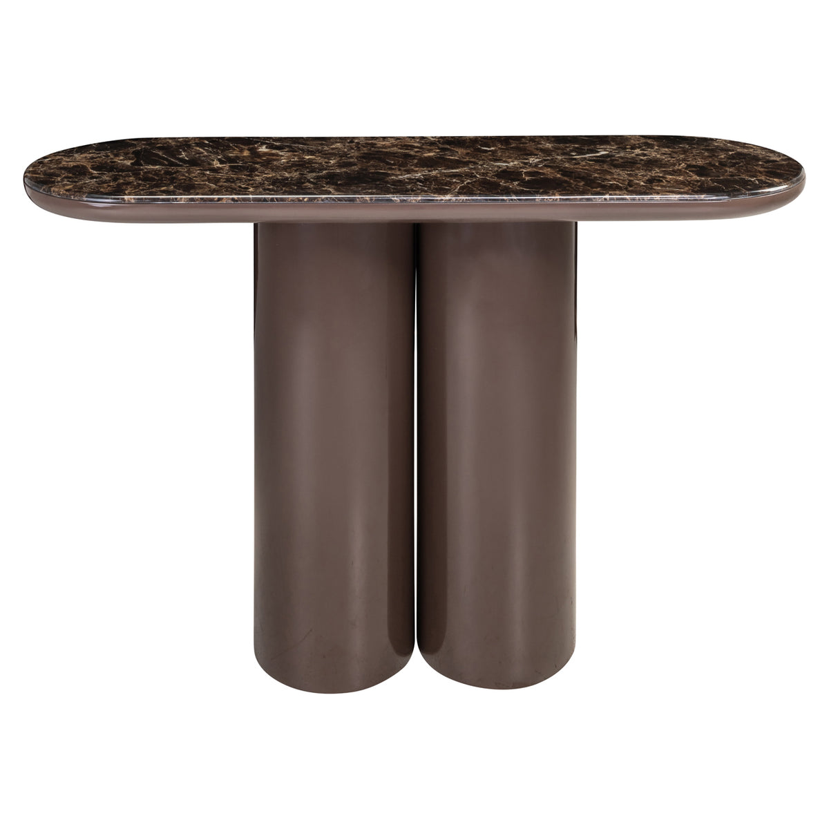 Console Almundi chocolat brown