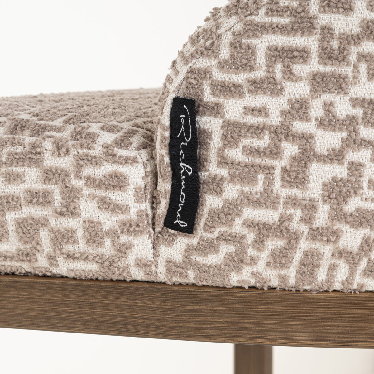 Bar stool Bolton natural geo (Set of 2)