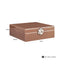 Storage box Floral brown large
