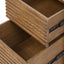 Charlton Bedside Table | Oak in Walnut Finish