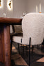 Dining chair Sergio natural linear