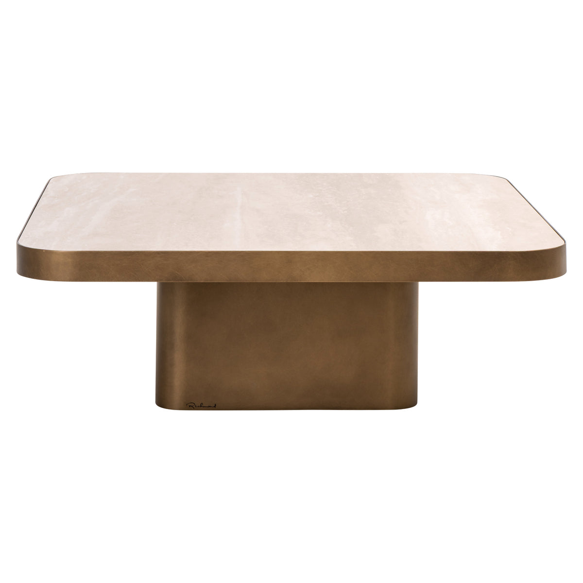 Coffee table Claridge beige 90x90 (cumulus)