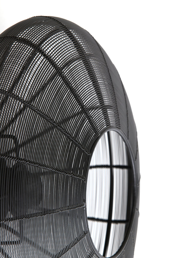 Ceiling lamp 40x17 cm BAHOTO matt black