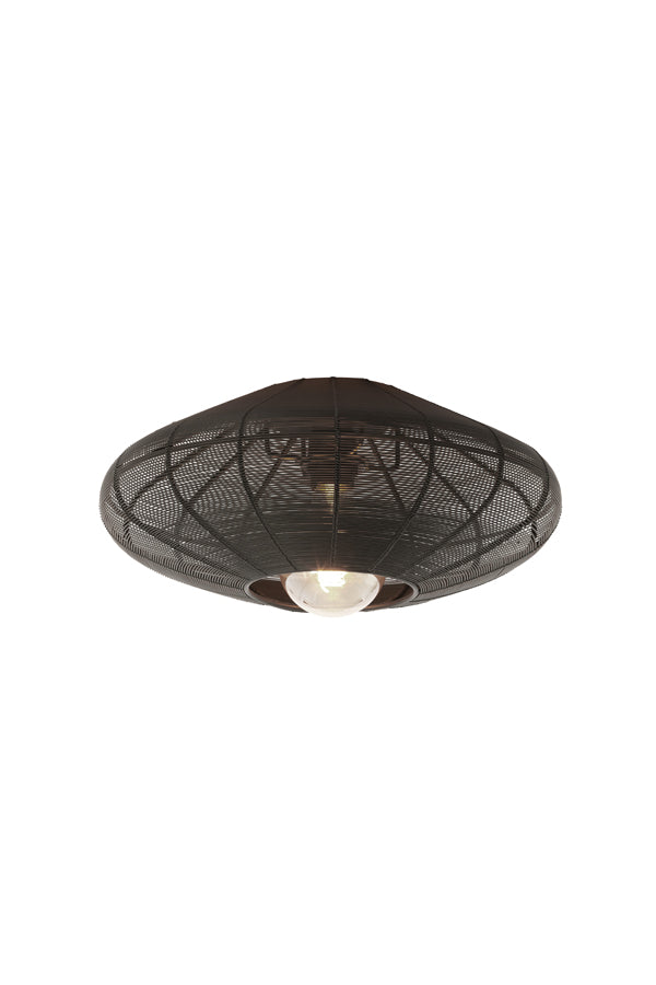 Ceiling lamp 40x17 cm BAHOTO matt black