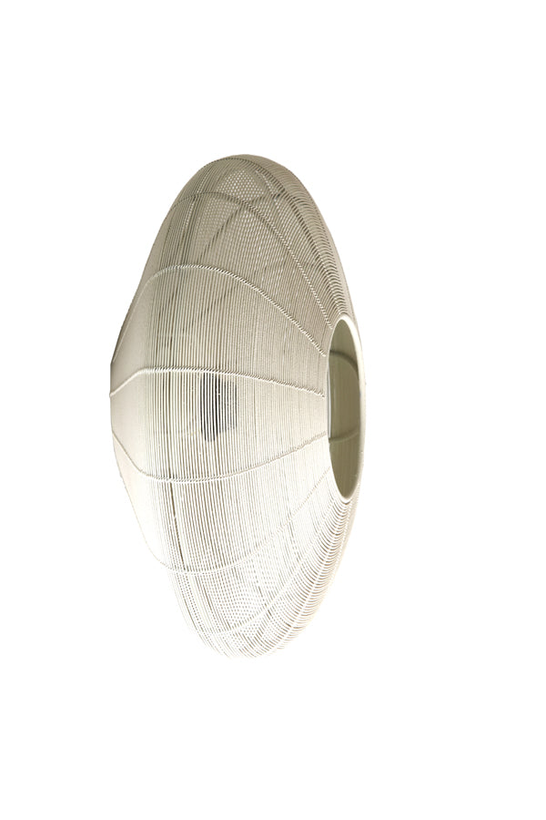 Ceiling lamp 40x17 cm BAHOTO matt cream