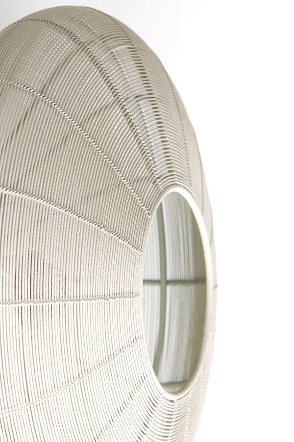 Ceiling lamp 40x17 cm BAHOTO matt cream