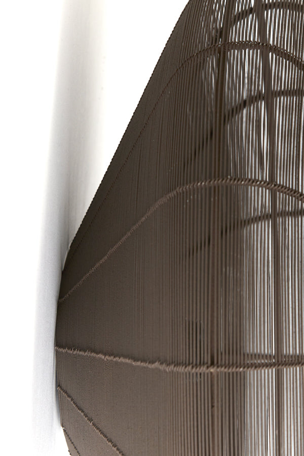 Ceiling lamp 40x17 cm BAHOTO matt dark brown