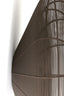 Ceiling lamp 40x17 cm BAHOTO matt dark brown