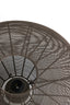 Ceiling lamp 40x17 cm BAHOTO matt dark brown