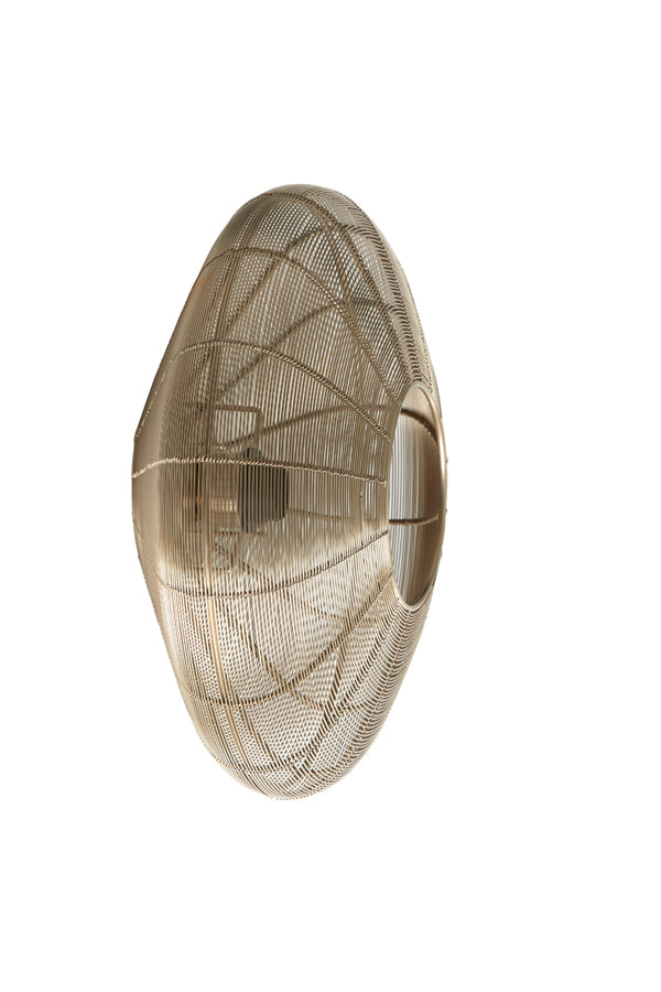 Ceiling lamp 40x17 cm BAHOTO light gold