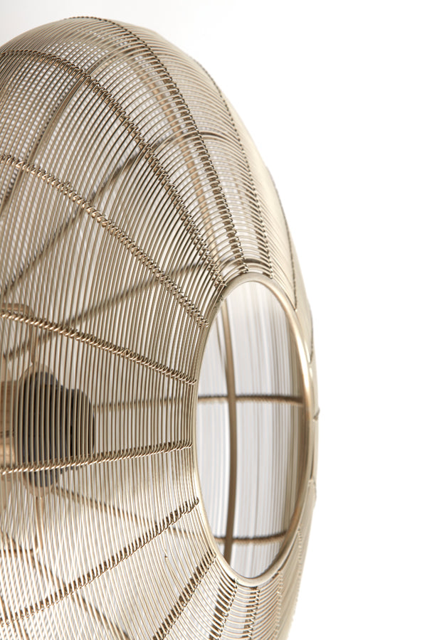 Ceiling lamp 40x17 cm BAHOTO light gold