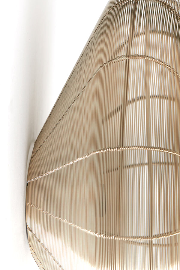 Ceiling lamp 40x17 cm BAHOTO light gold