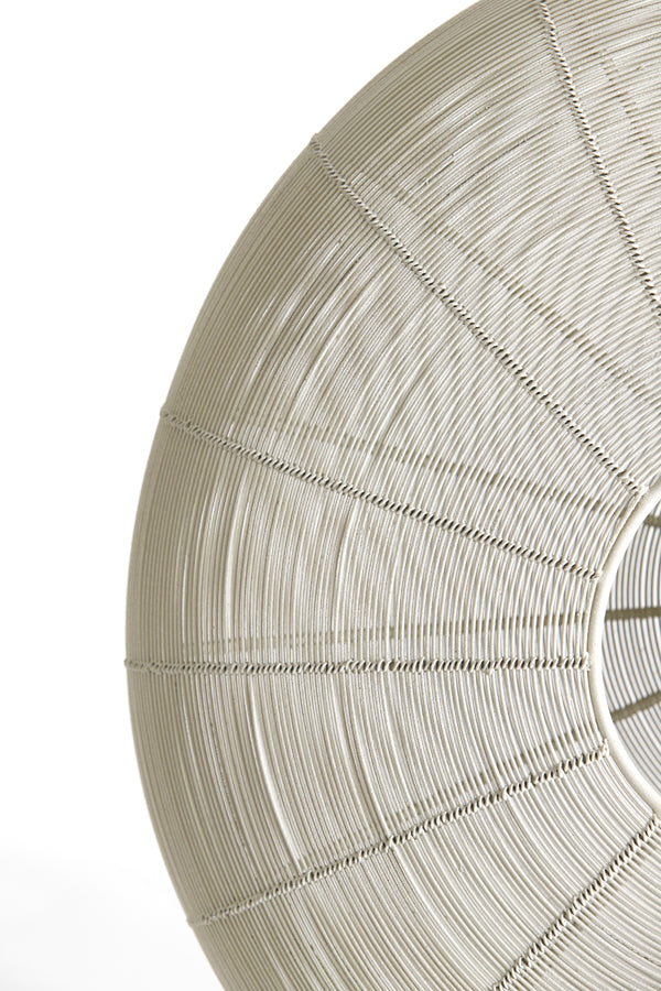 Ceiling lamp 51x18 cm BAHOTO matt cream