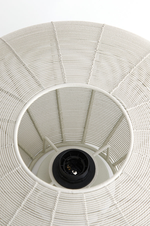 Ceiling lamp 51x18 cm BAHOTO matt cream