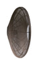 Ceiling lamp 51x18 cm BAHOTO matt dark brown