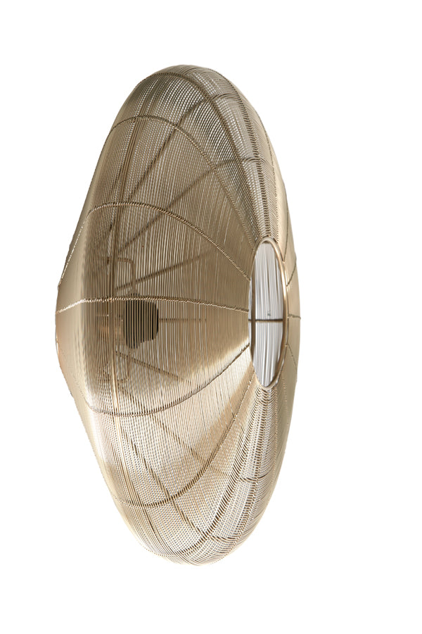 Ceiling lamp 51x18 cm BAHOTO light gold