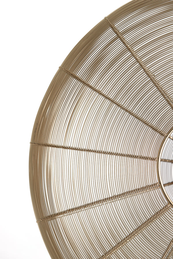 Ceiling lamp 51x18 cm BAHOTO light gold