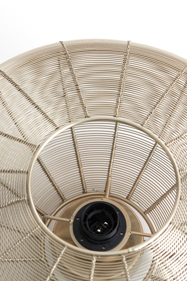 Ceiling lamp 51x18 cm BAHOTO light gold
