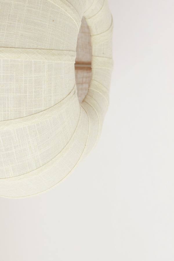 Ceiling lamp 40x21,5 cm ZOSIA linen cream