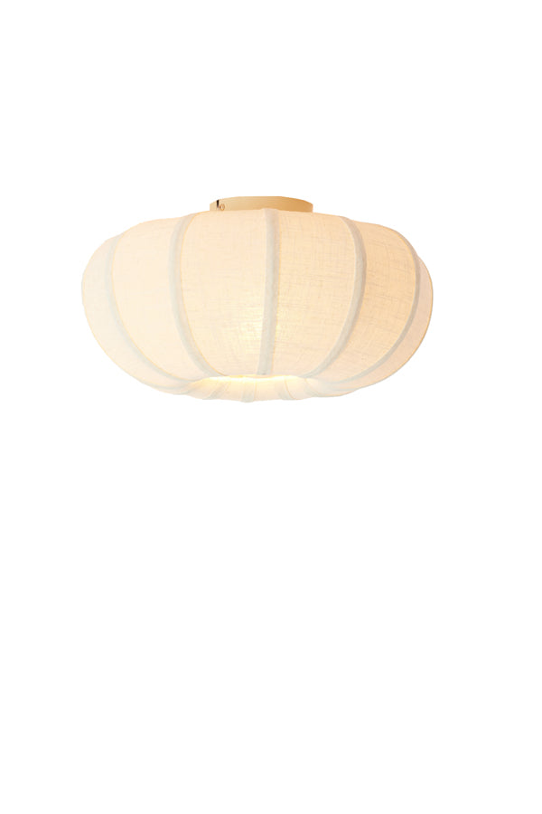 Ceiling lamp 40x21,5 cm ZOSIA linen cream