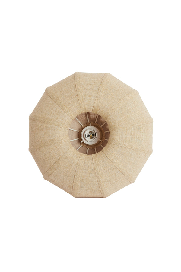 Ceiling lamp 40x21,5 cm ZOSIA linen natural