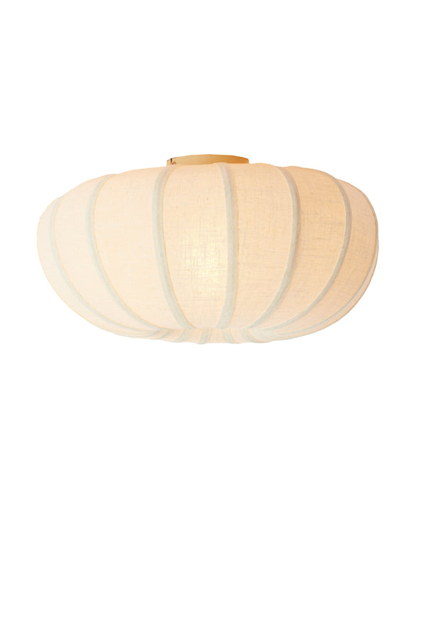 Ceiling lamp 50x24,5 cm ZOSIA linen cream