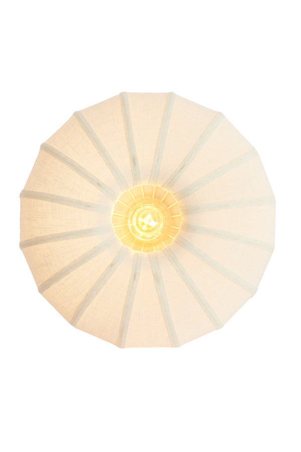 Ceiling lamp 50x24,5 cm ZOSIA linen cream
