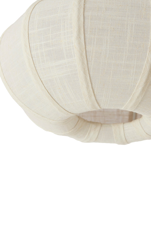 Ceiling lamp 30x18 cm ZOSIA linen cream