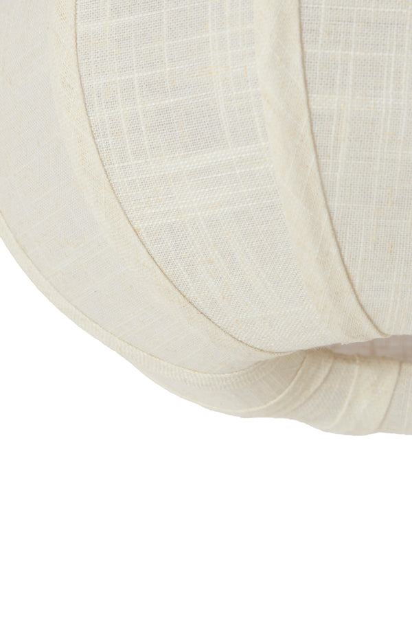 Ceiling lamp 30x18 cm ZOSIA linen cream