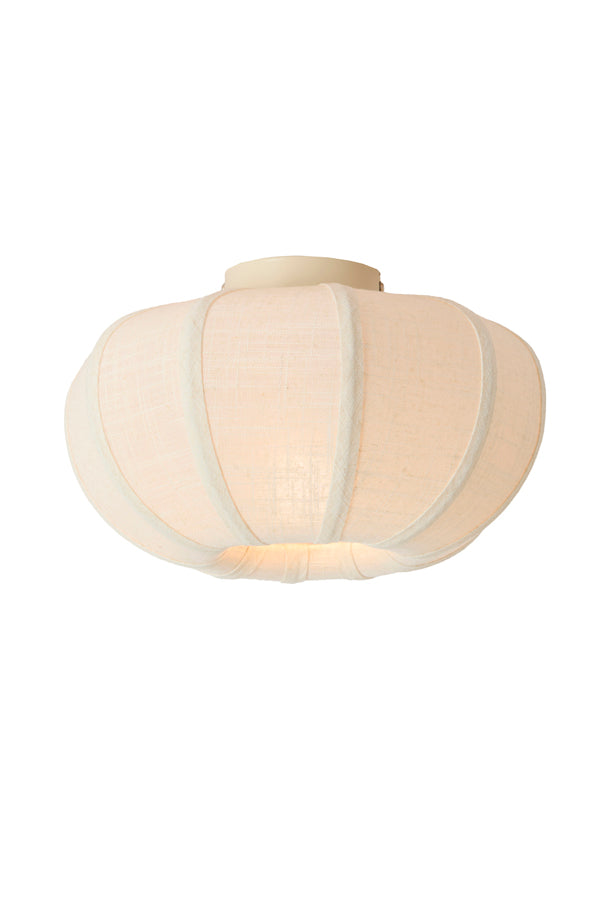 Ceiling lamp 30x18 cm ZOSIA linen cream