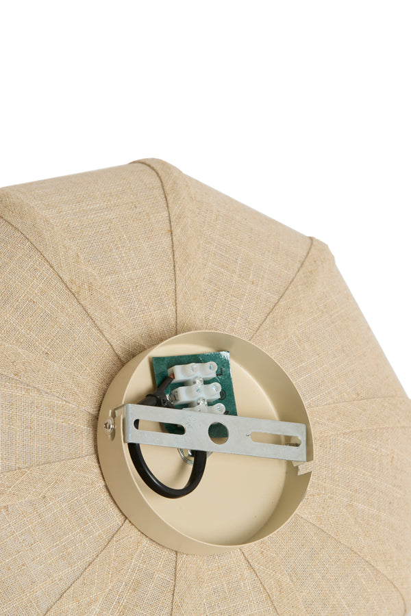 Ceiling lamp 30x18 cm ZOSIA linen natural